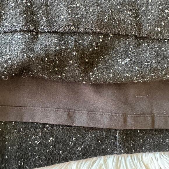 Banana Republic Wool Blend A-Line Mini Skirt Lined Size 4 - Picture 3 of 4